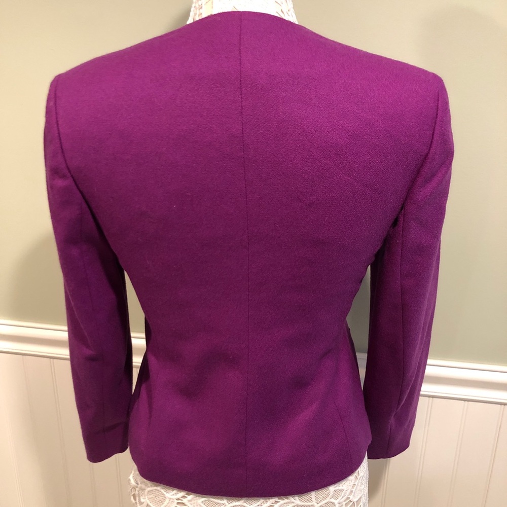 Pendleton Cropped Blazer Virgin Wool - image 4